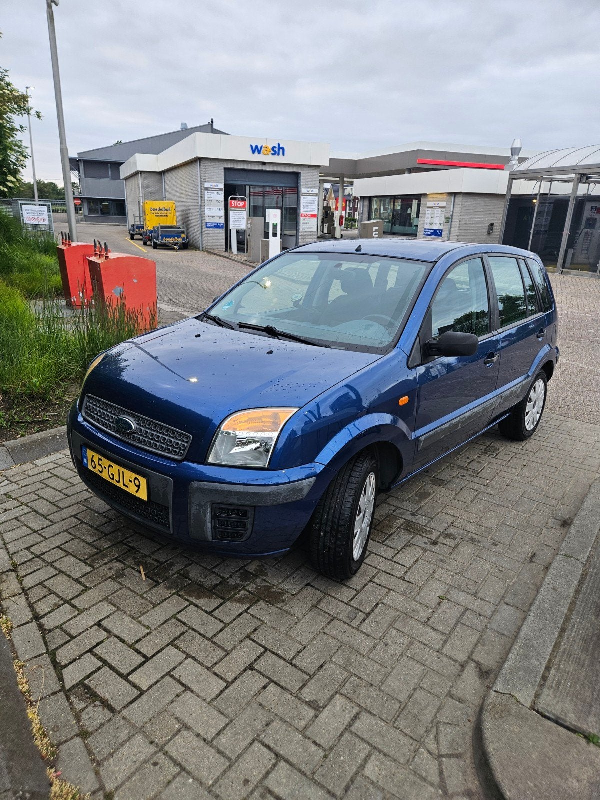 Ford Fusion 1.4 16V 2008 Blauw, Voorwielaandrijving, 15 km/l, Blauw, 49 €/maand