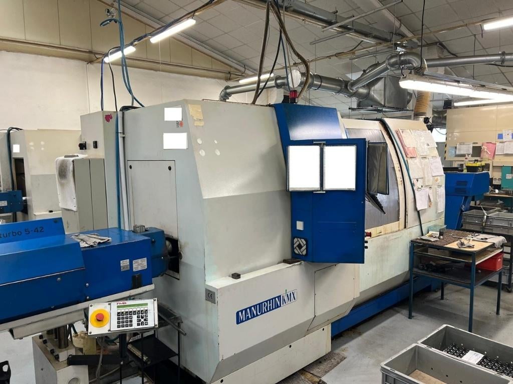 CNC lathe Manurhin KMX XL 32, Ophalen, Gebruikt, Metaal, Machine