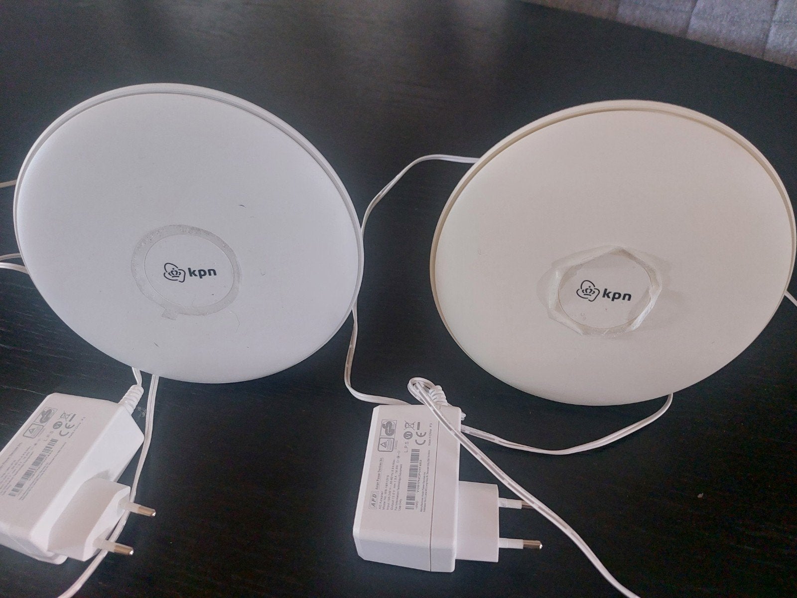 2 KPN WiFi punten met adapters, Ophalen of Verzenden, Gebruikt, Router, KPN