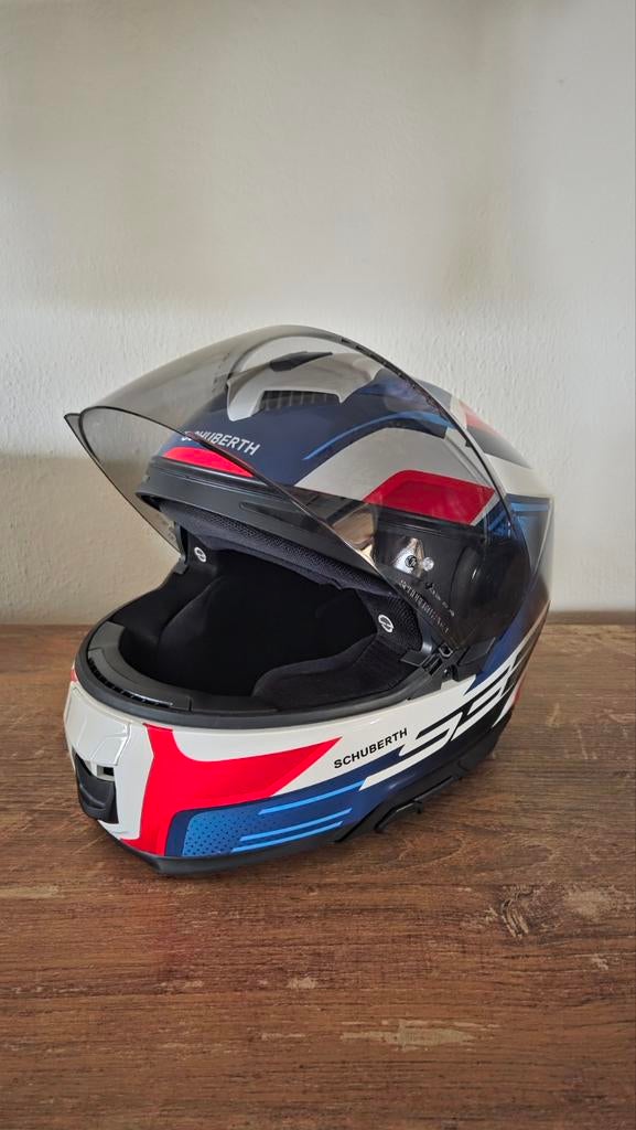Schuberth S3 motorhelm - Maat S / 55, Ophalen, Tweedehands, Integraalhelm, Overige merken