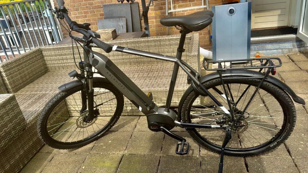 Kalkhoff Entice 3.B - E-bike, Zo goed als nieuw, 50 km per accu of meer, 55 tot 59 cm, Ophalen