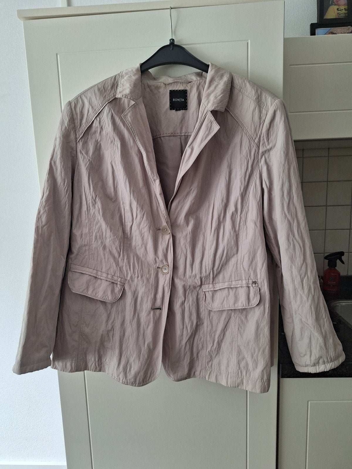 dames jas, Beige, Maat 46/48 (XL) of groter, Bonita, Ophalen of Verzenden