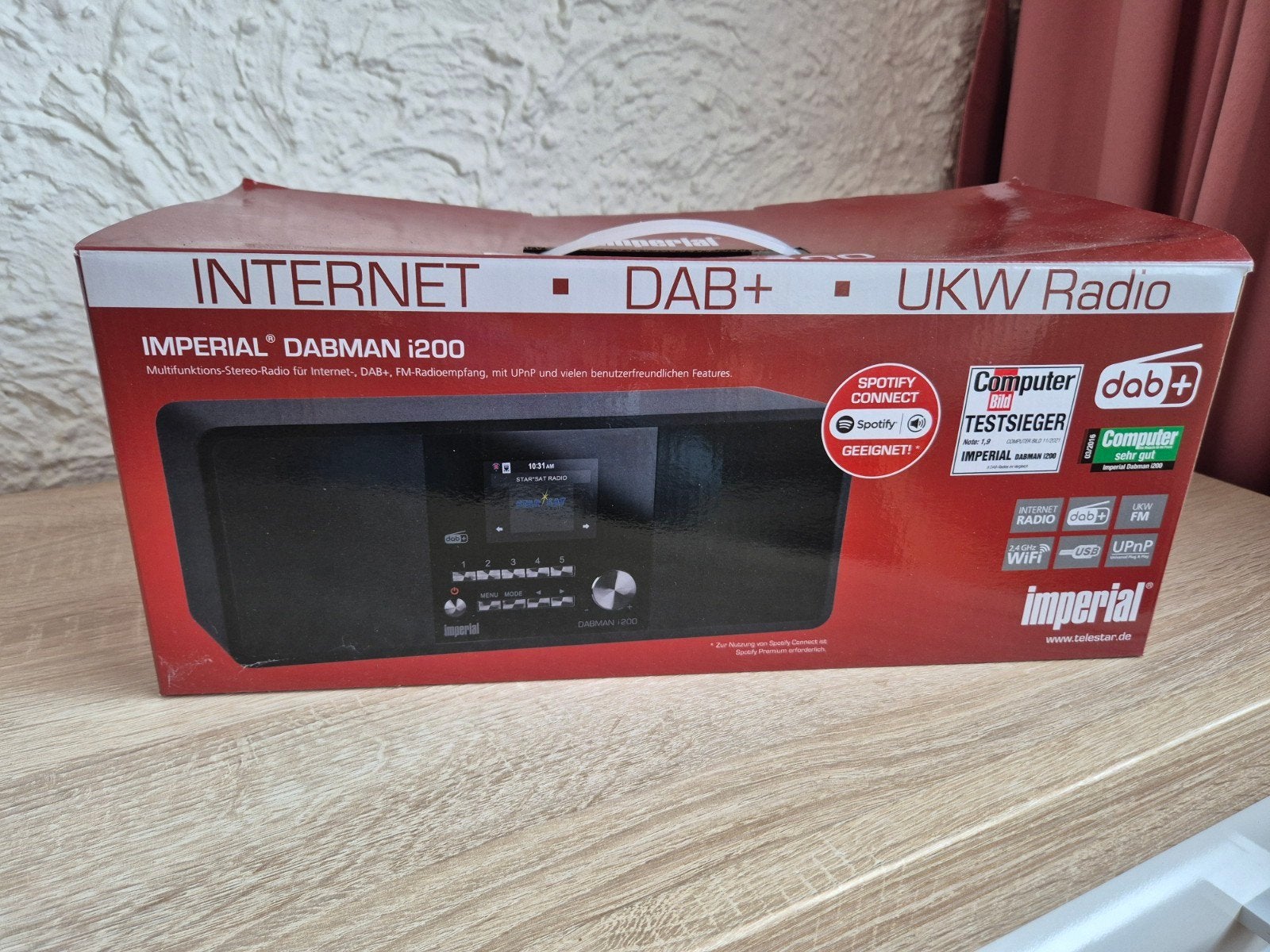 IMPERIAL DABMAN i200 Internet/DAB+/UKW Radio, Ophalen, Zo goed als nieuw, Radio