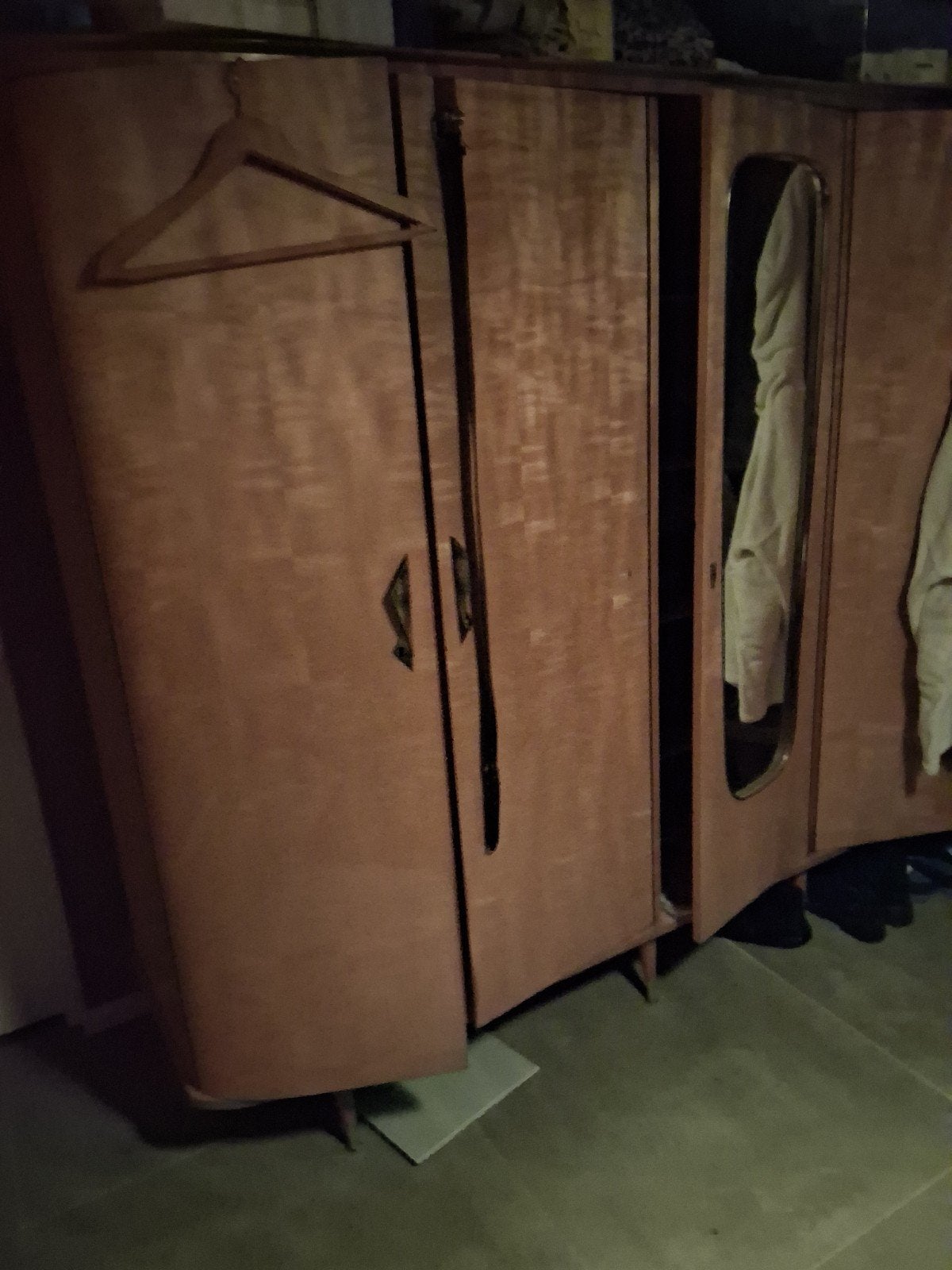 retro linnenkast, Ophalen, Gebruikt, 150 tot 200 cm, 150 tot 200 cm