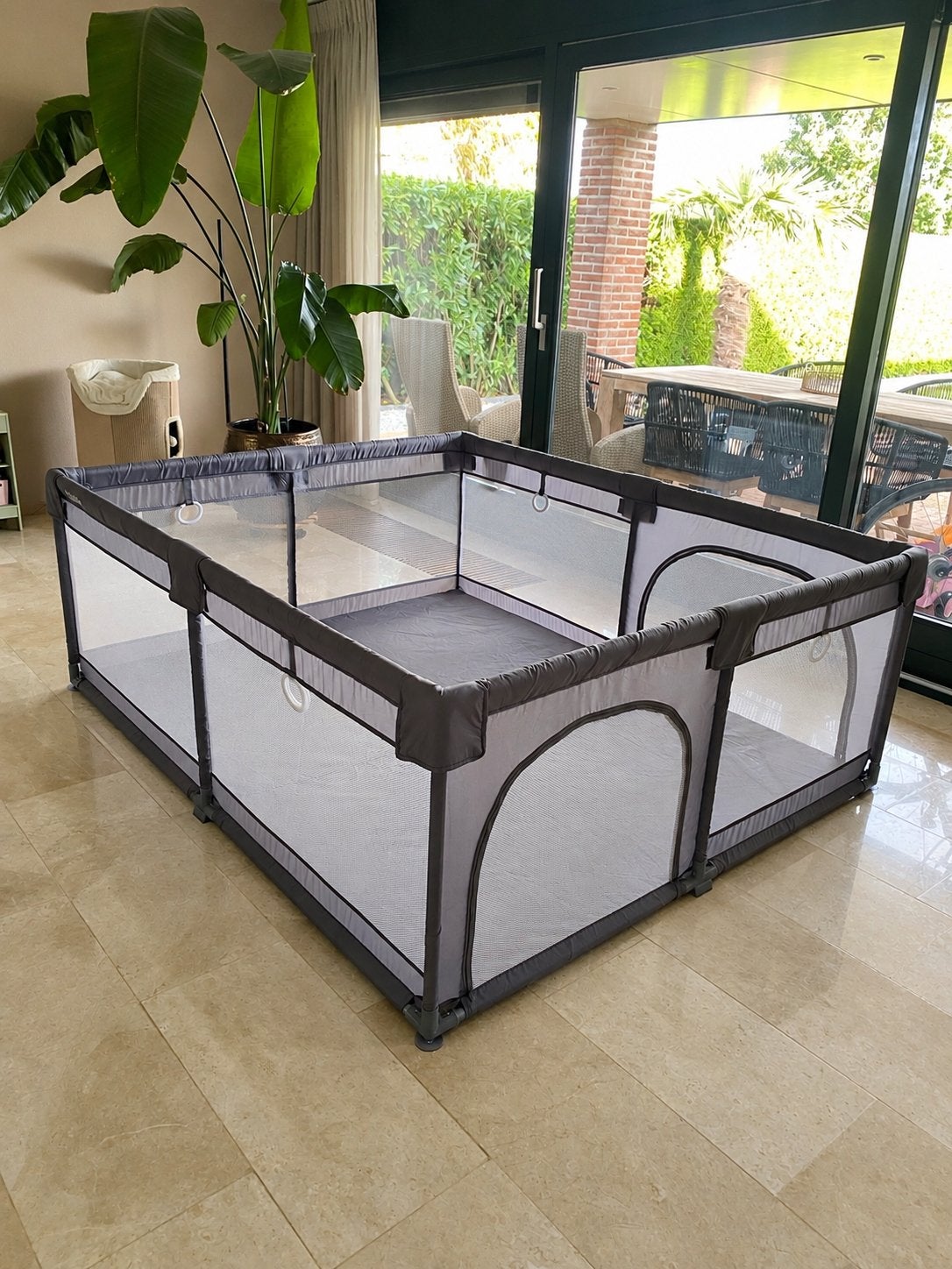 Teddle grondbox 180x150, Ophalen of Verzenden, Zo goed als nieuw, Rechthoekig