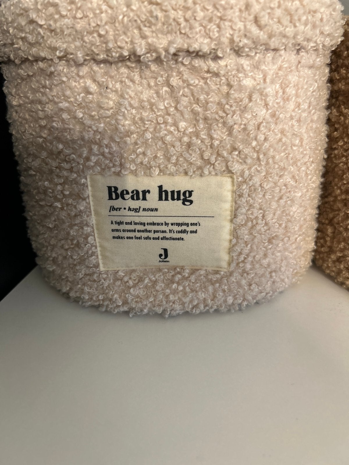 Jollein Bear Hug Opbergmand - Beige/Bruin 2, Ophalen, Nieuw