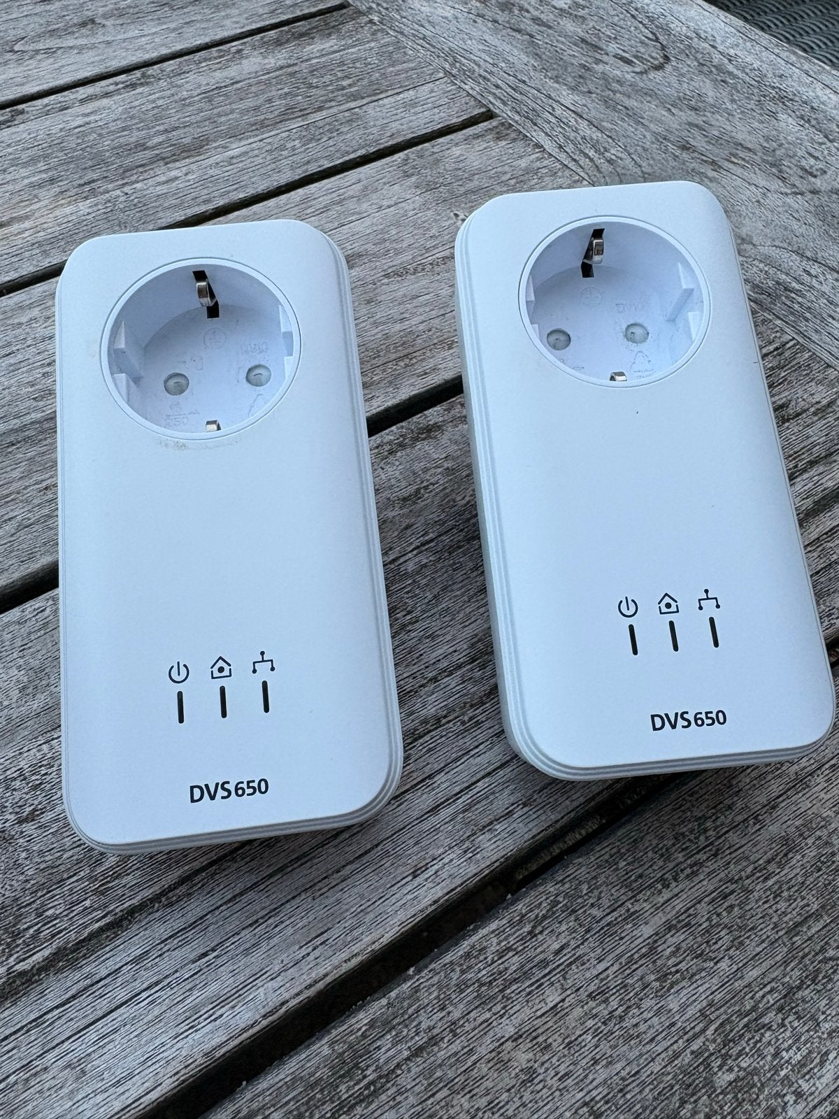 Devolo DVS 650 Powerline Adapters (set van 2), Ophalen of Verzenden, Zo goed als nieuw