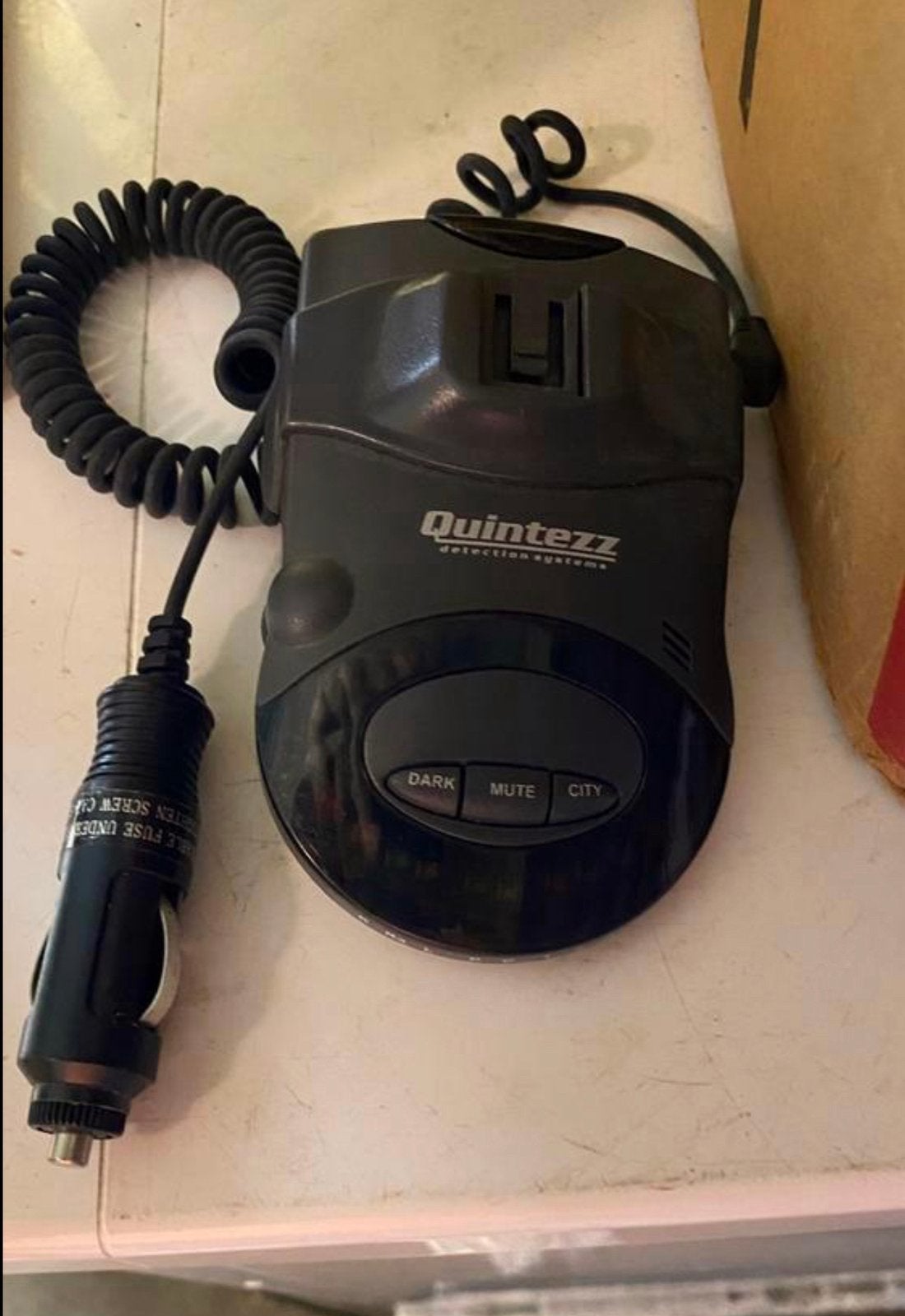 Quintezz Radar en Lasergun verklikker, in nederland verboden, Auto diversen, Auto-accessoires, Gebruikt, Ophalen of Verzenden