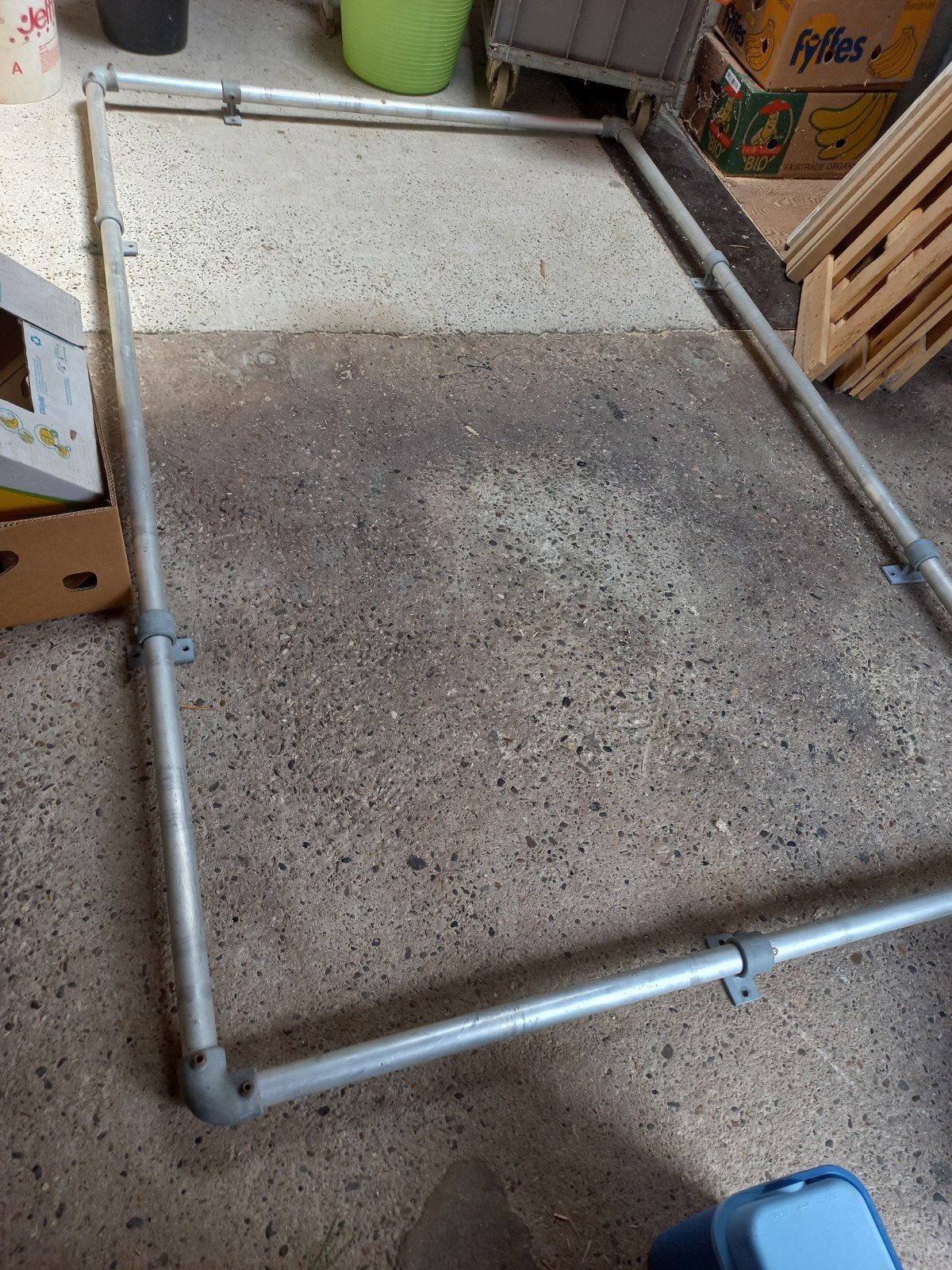 spandoekframe 160/240, Ophalen