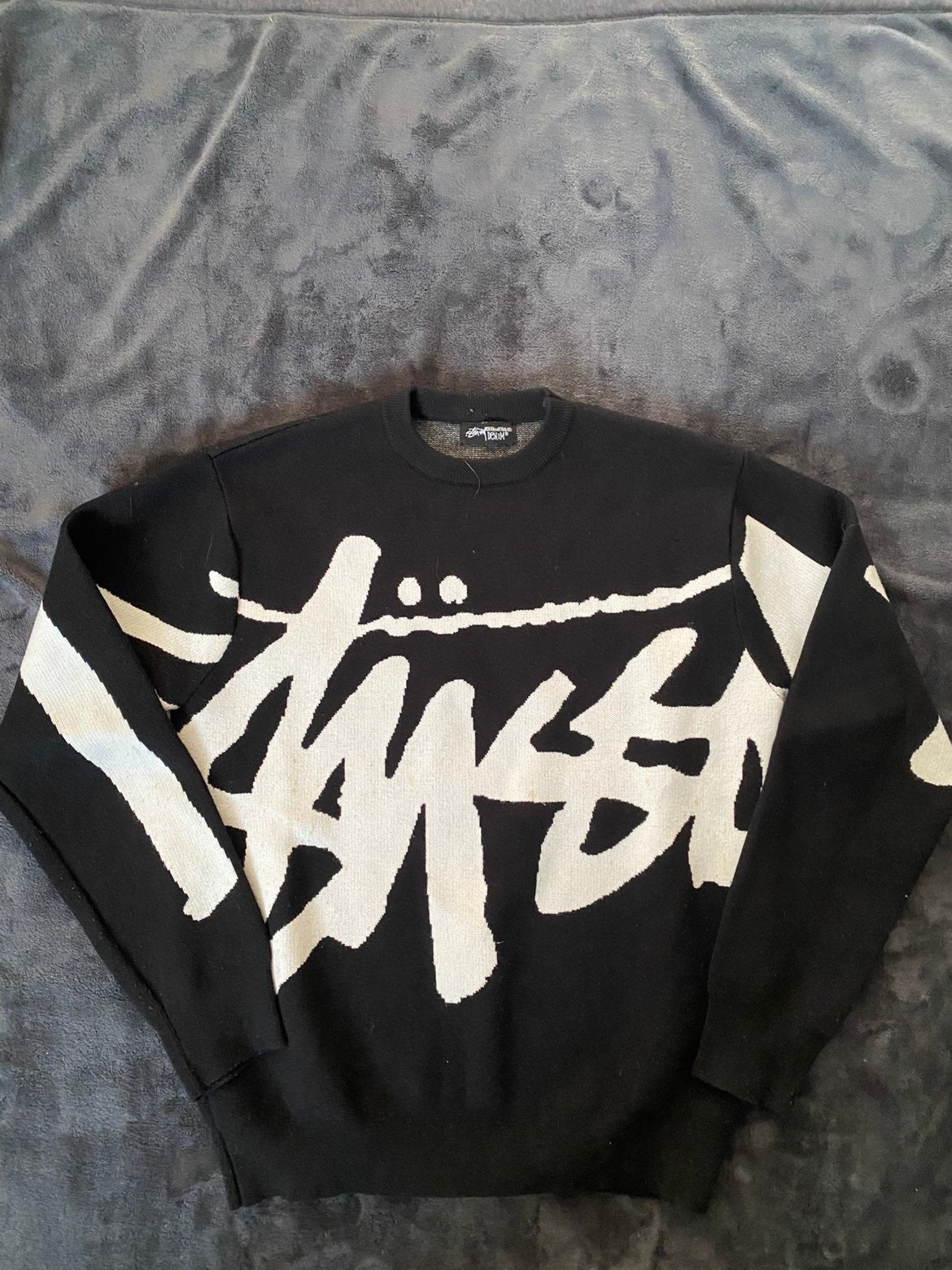 Stussy Trui, Kleding | Heren, Ophalen of Verzenden, Zo goed als nieuw, Maat 48/50 (M), Zwart