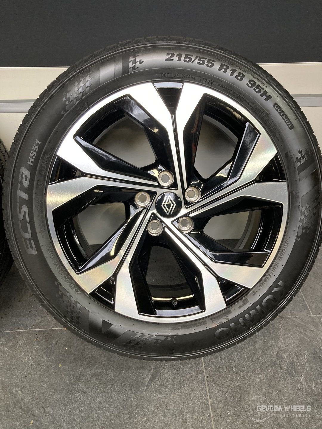 18” originele Renault Arkana Captur Symbioz velgen + banden, Auto-onderdelen, Banden en Velgen, 18 inch, -, -, Banden en Velgen