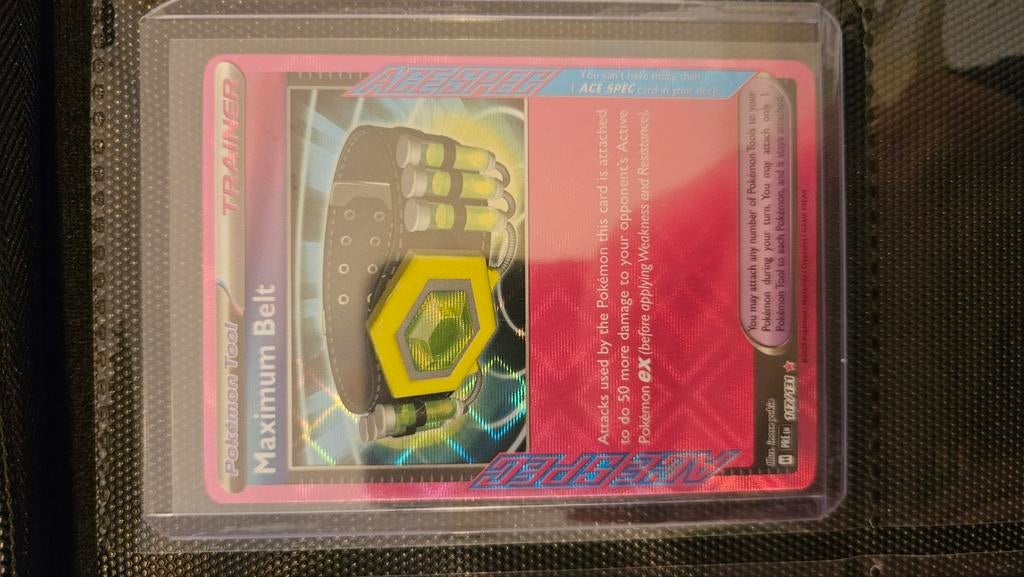 Pokémon Maximum Belt Trainer kaart PRE 117/131, Ophalen of Verzenden