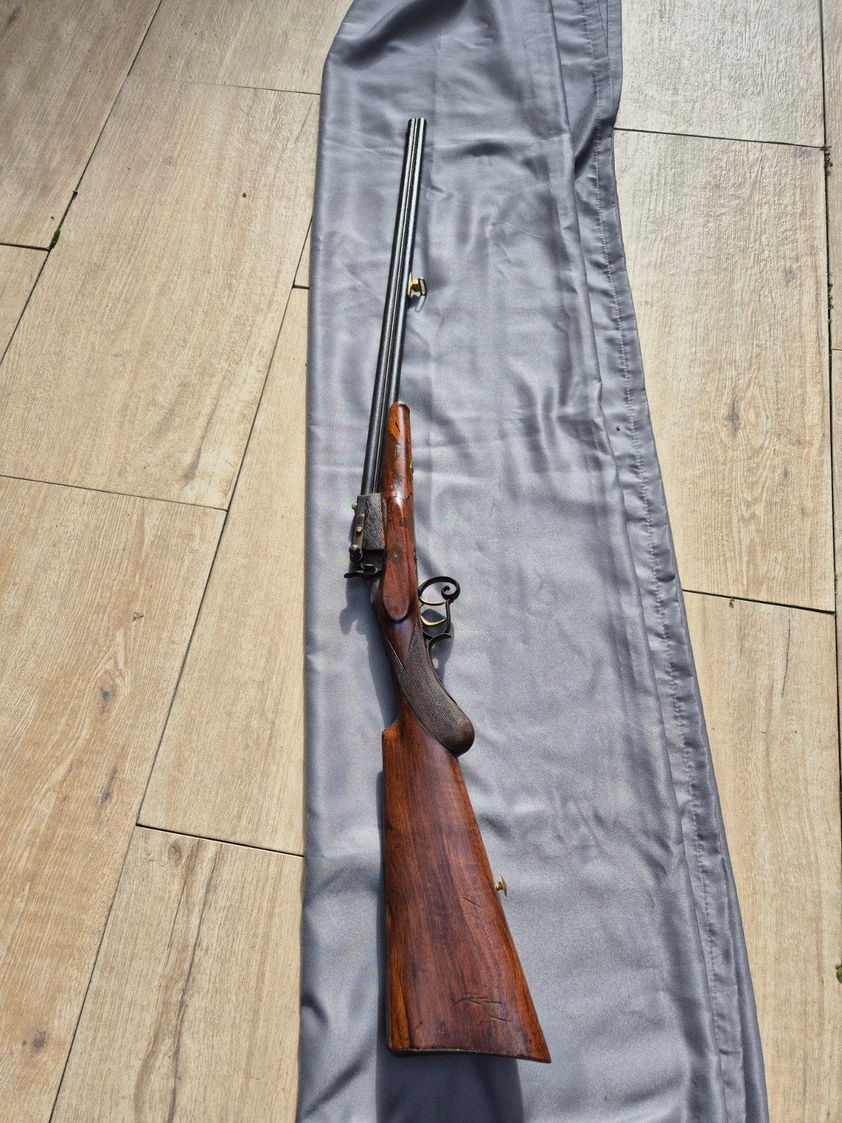 dubbelloops Flobert geweer 6en 9 mm, Ophalen