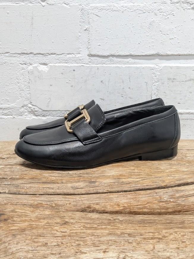 Toral - Prachtige leren loafers maat 41 - Nieuw €180, Kleding | Dames, Schoenen, Zwart, Nieuw, Ophalen of Verzenden, Toral
