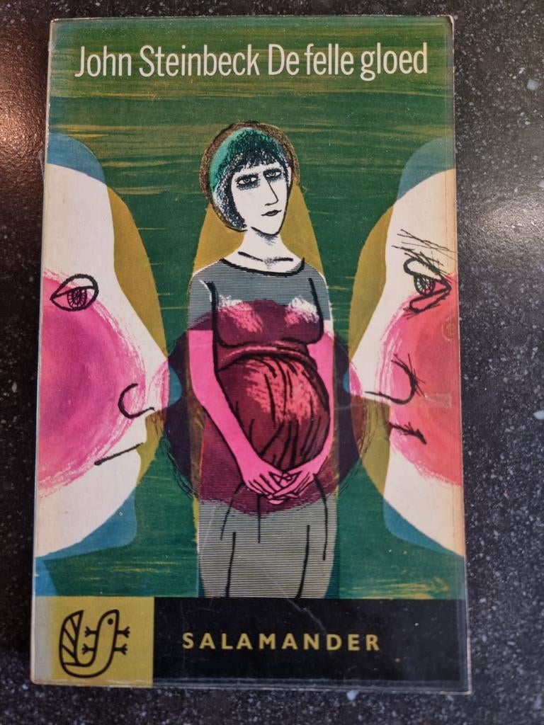 John Steinbeck - De felle gloed (Salamander, 1965), Ophalen of Verzenden, Gelezen, John Steinbeck, Nederland