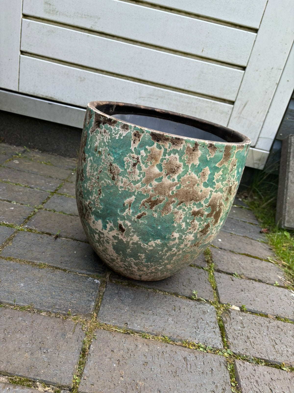 Pot van intratuin, Ophalen, Steen, Minder dan 30 cm, Rond