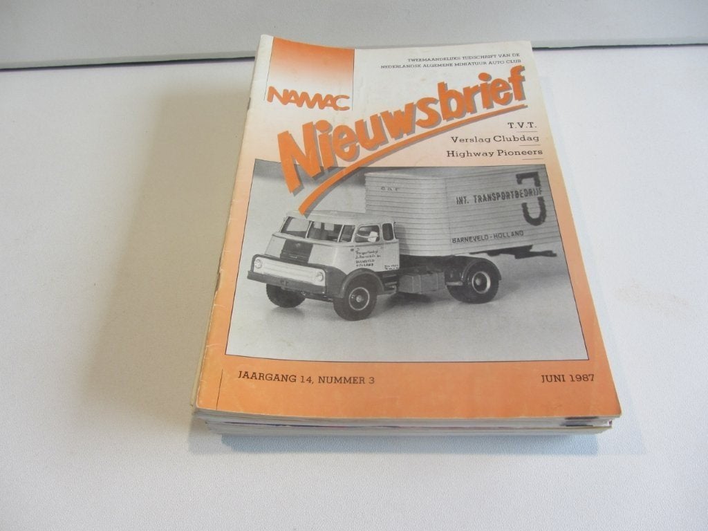 Namac nieuwsbrief tot Auto i miniatuur verschillende nummers, Ophalen of Verzenden, Gebruikt, Auto, Overige merken