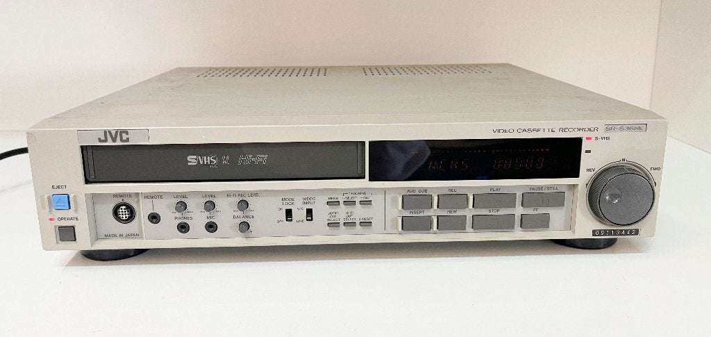 JVC SR-S368E Professional Super VHS VCR Recorder (defect), N, Ophalen of Verzenden, N, VHS-speler of -recorder