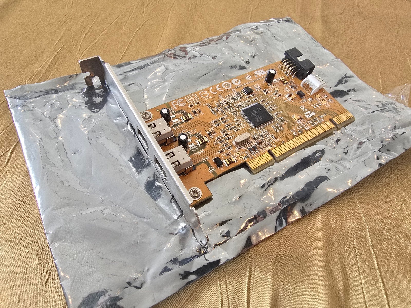 PCI FireWire Kaart 2x FireWire 400 Poort (Asus PCB kleur), Ophalen of Verzenden