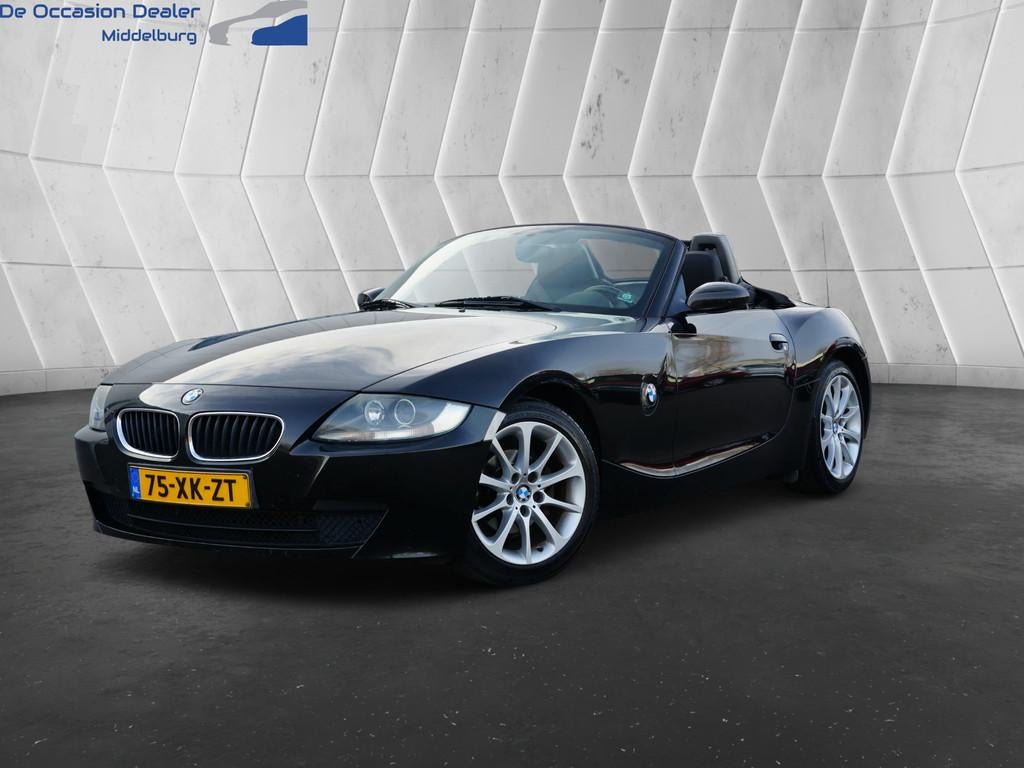BMW Z4 Roadster 2.0i Introduction rijklaar (bj 2007), 13 km/l, Zwart, Origineel Nederlands, Bedrijf