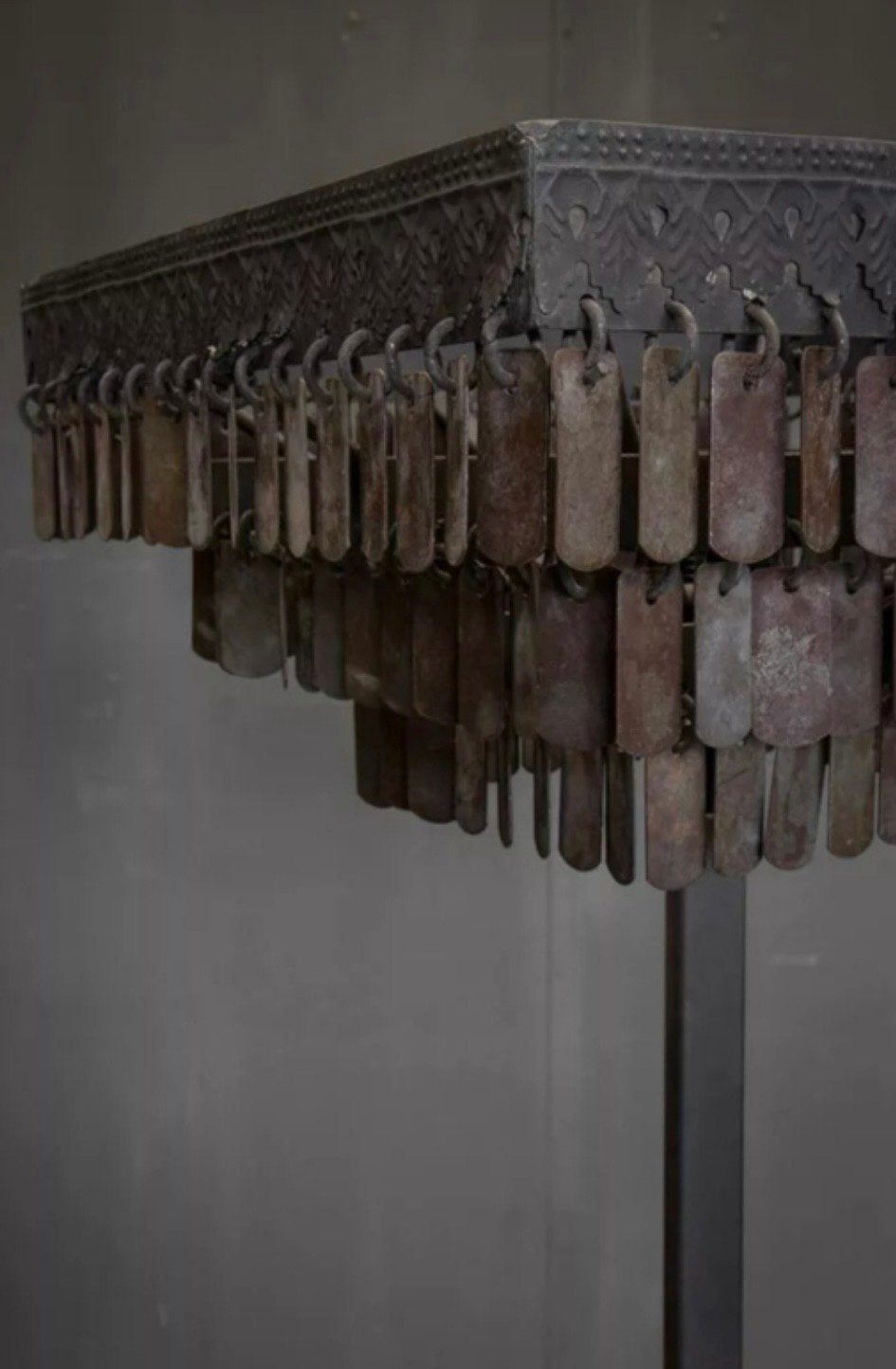 GEZOCHT: Hoffz Gudha staande lamp (vierkant model), Ophalen, Gebruikt, 100 tot 150 cm, Landelijk sober