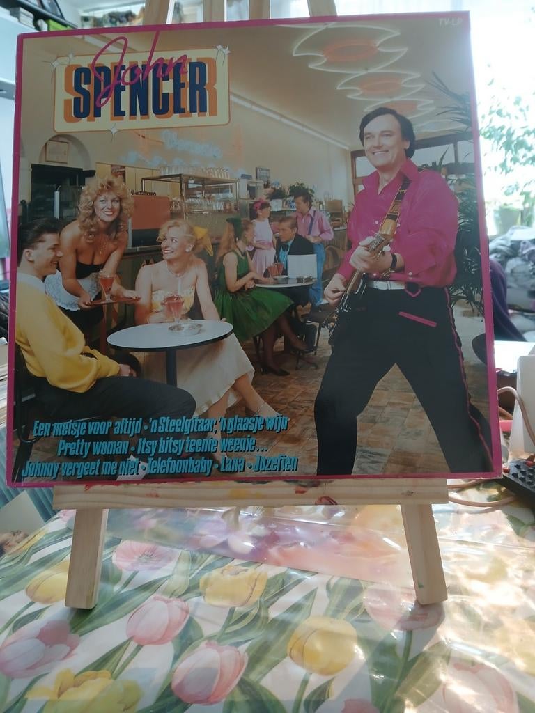 John Spencer - Een Meisje Voor Altijd (Vinyl LP), Ophalen of Verzenden, Gebruikt, Levenslied of Smartlap