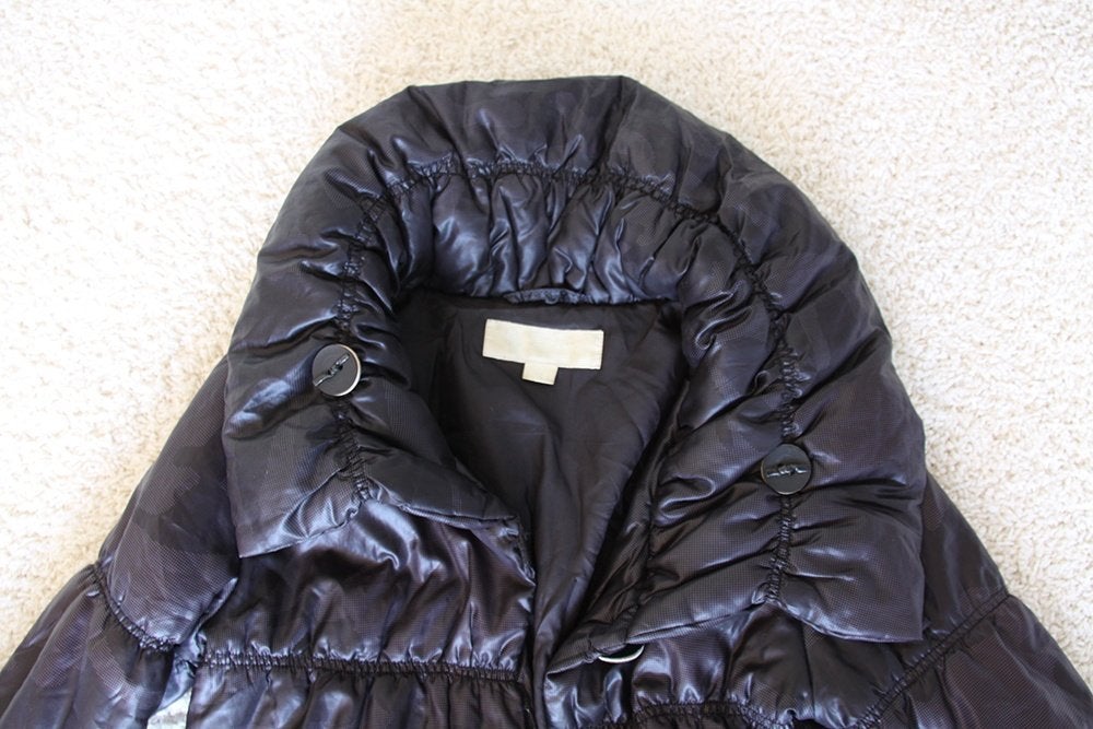 Mooie Charfen Jas (M) € 25,-, Kleding | Dames, Maat 38/40 (M), Zwart, Ophalen of Verzenden, Zo goed als nieuw