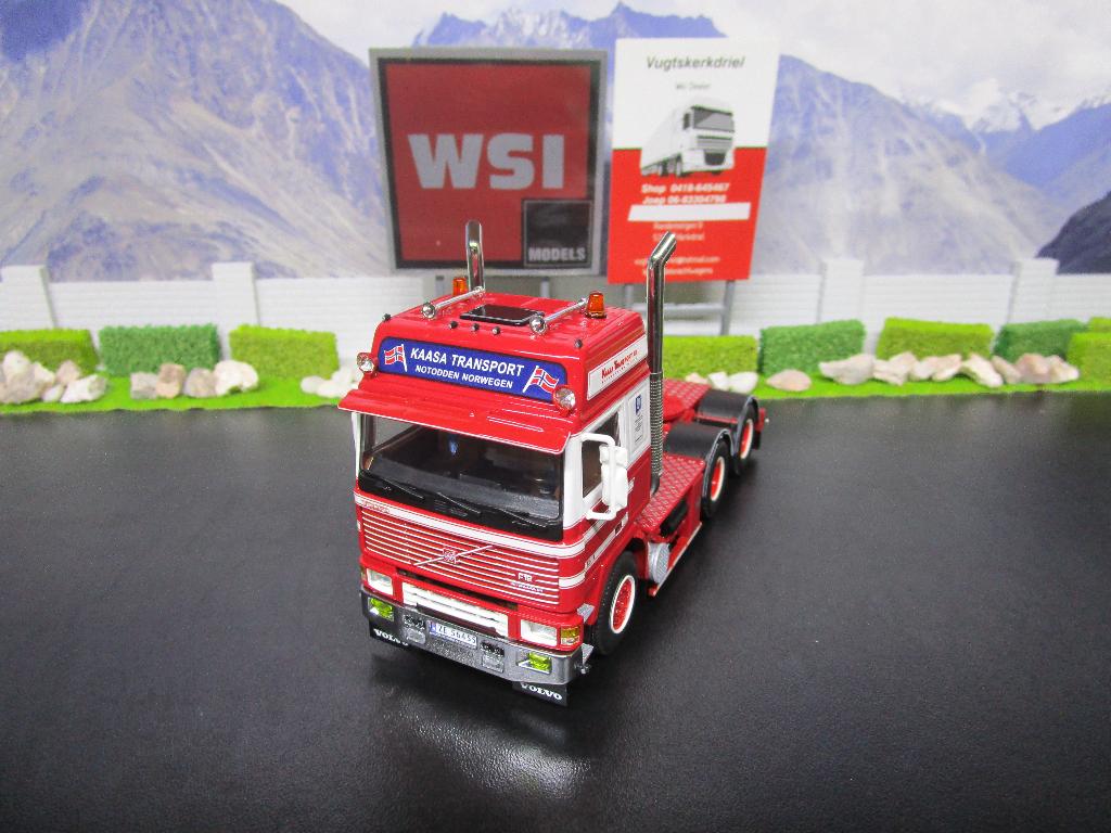 Wsi 01-4876 Volvo F12 Globetrotter 6x2 , Kaasa Transport, Hobby en Vrije tijd, Modelauto's | 1:50, Ophalen, Nieuw, Bus of Vrachtwagen
