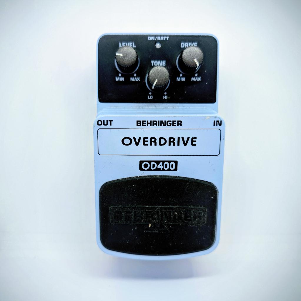 Behringer OD-400 Overdrive, Muziek en Instrumenten, Effecten, Ophalen of Verzenden, Zo goed als nieuw, Distortion, Overdrive of Fuzz