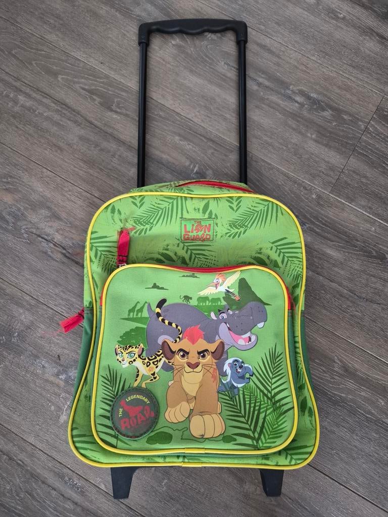 De Leeuwenwacht Trolley Rugzak - Groen, 45 tot 60 cm, Gebruikt, Disney of Dora, 25 tot 40 cm