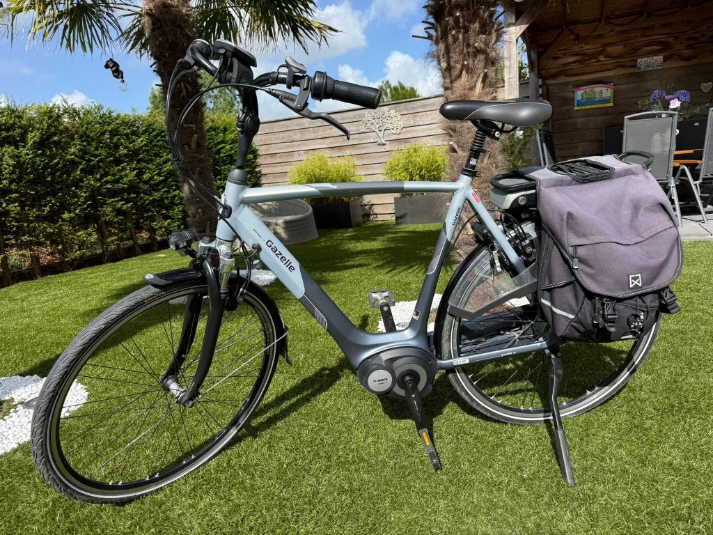 Gazelle Grenoble C7 met 2445km elektrische herenfiets H61, Fietsen en Brommers, Elektrische fietsen, 59 cm of meer, Ophalen, Zo goed als nieuw