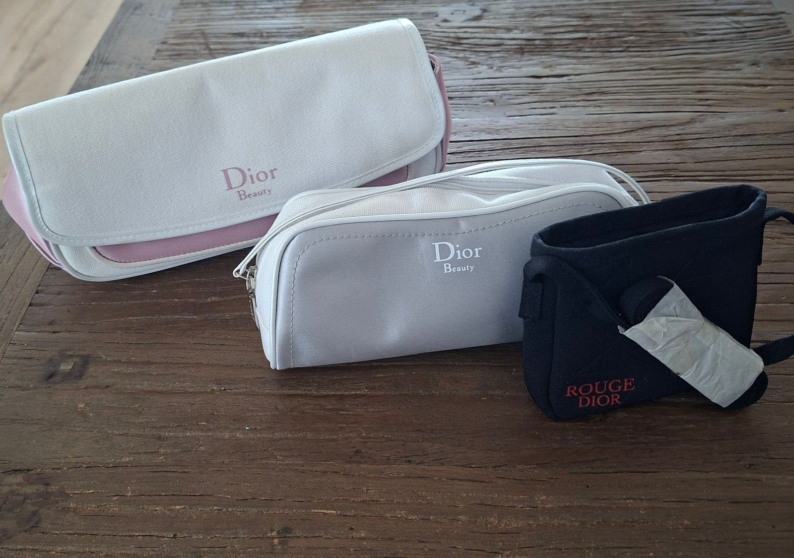 Diverse Christian Dior vintage toilet tasjes, Ophalen, Nieuw, Overige kleuren, Heer of Dame