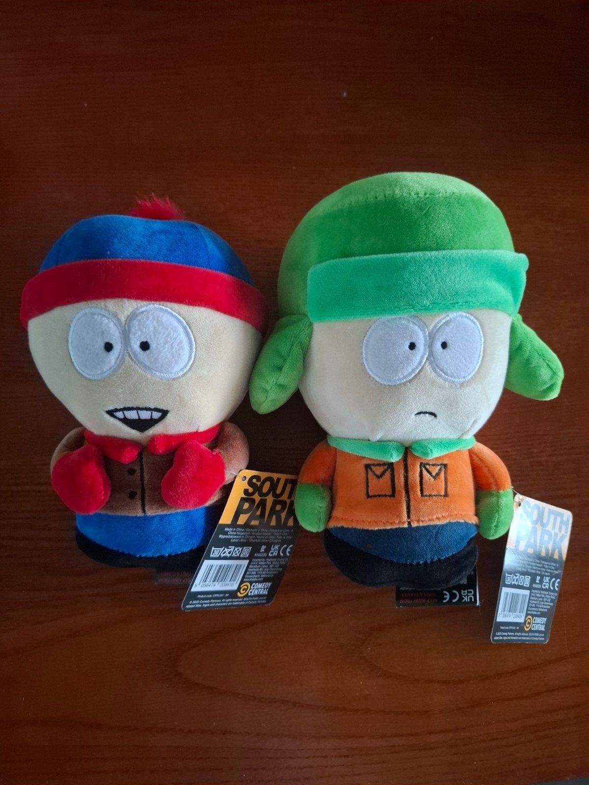 Officiële pluche knuffels van Stan Marsh en Kyle Broflovski, Verzamelen, Ophalen of Verzenden, Nieuw, Actiefiguur of Pop