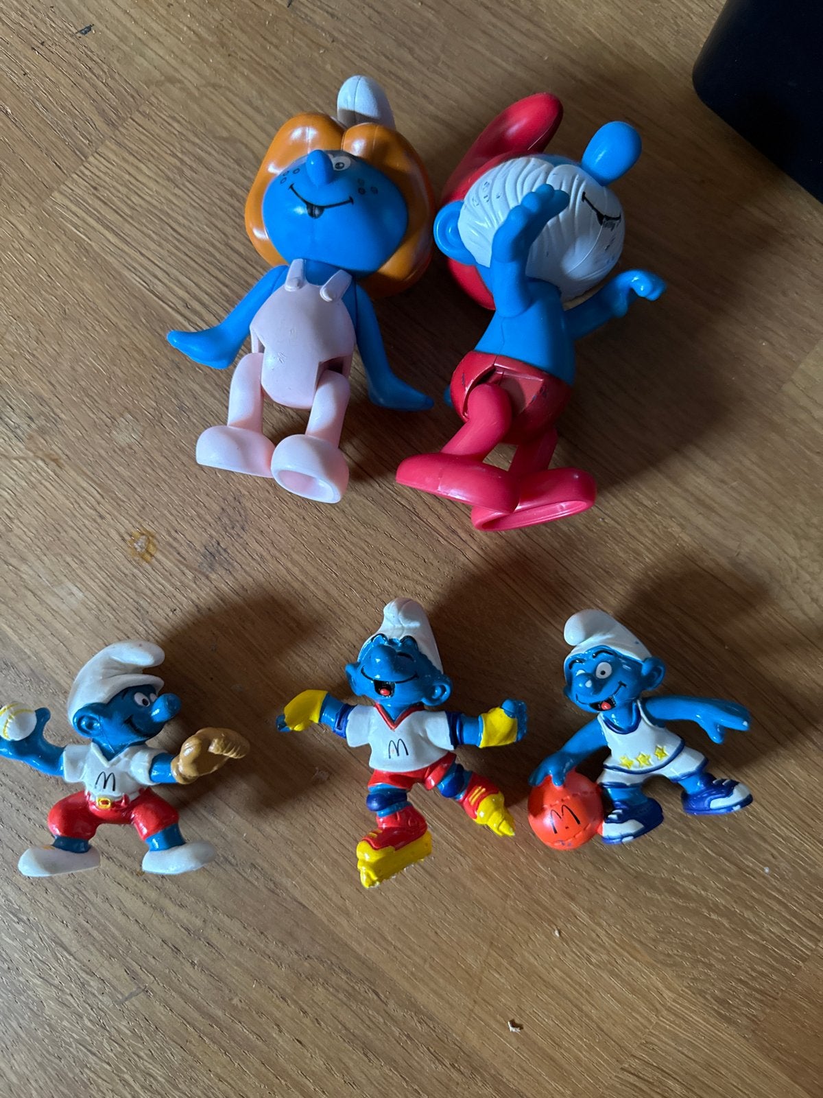 Smurfen figuren - McDonald's collectie, Ophalen of Verzenden, Gebruikt, Verschillende Smurfen, Poppetje, Figuurtje of Knuffel