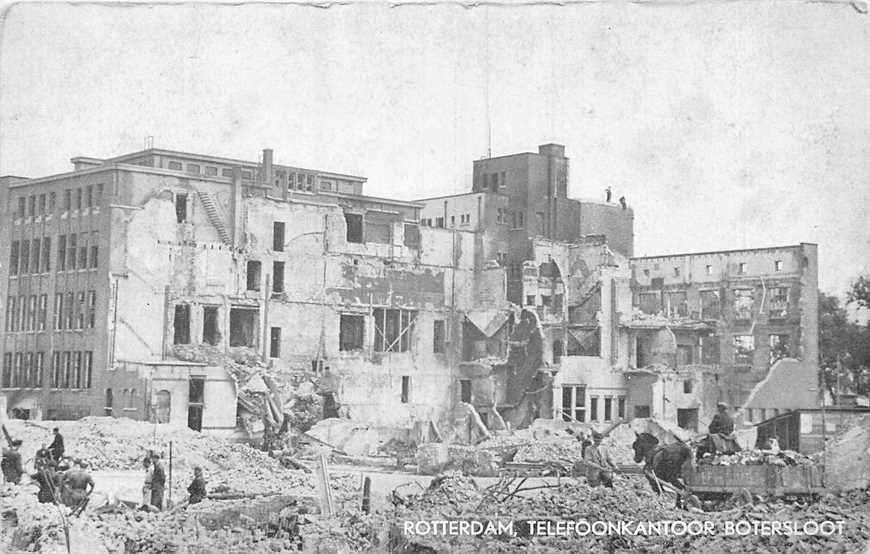 300-234-033 Rotterdam Telefoonkantoor Botersloot, Verzenden, Voor 1920, Zuid-Holland