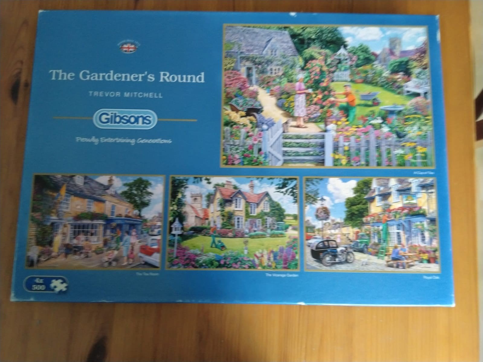4 Gibson puzzels, Ophalen of Verzenden, 500 t/m 1500 stukjes