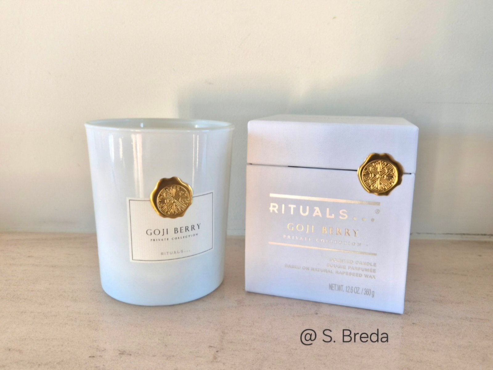 Rituals | Goji Berry | Geurkaars 360 gram kaars, Wit, Nieuw, Ophalen of Verzenden, Rituals