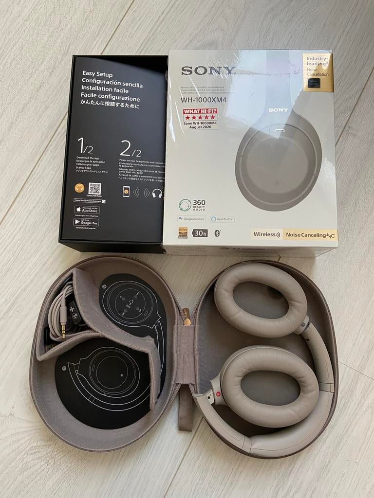 Sony WH-1000XM4 Noise Cancelling Koptelefoon - Zo goed als n