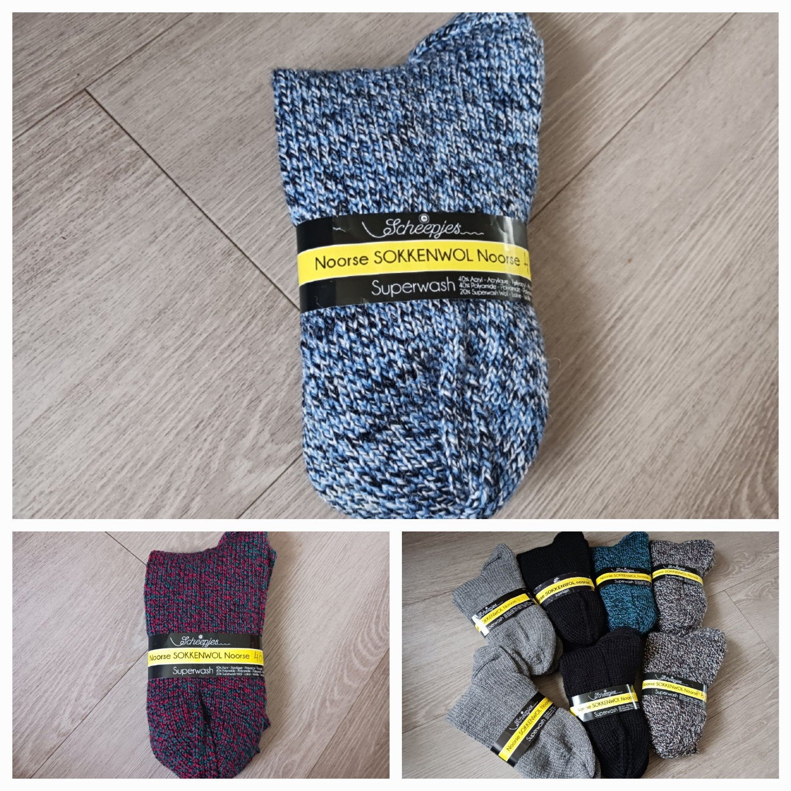 Handgebreide Sokken - Diverse Maten & Kleuren, Kleding | Heren, Sokken en Kousen, Ophalen of Verzenden, Nieuw, Overige maten, Overige kleuren