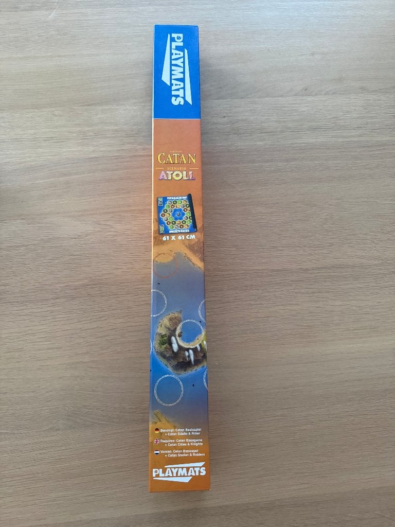 Kolonisten van Catan - Speelmat - Atoll - 999 Games Playmat, Ophalen of Verzenden, Zo goed als nieuw