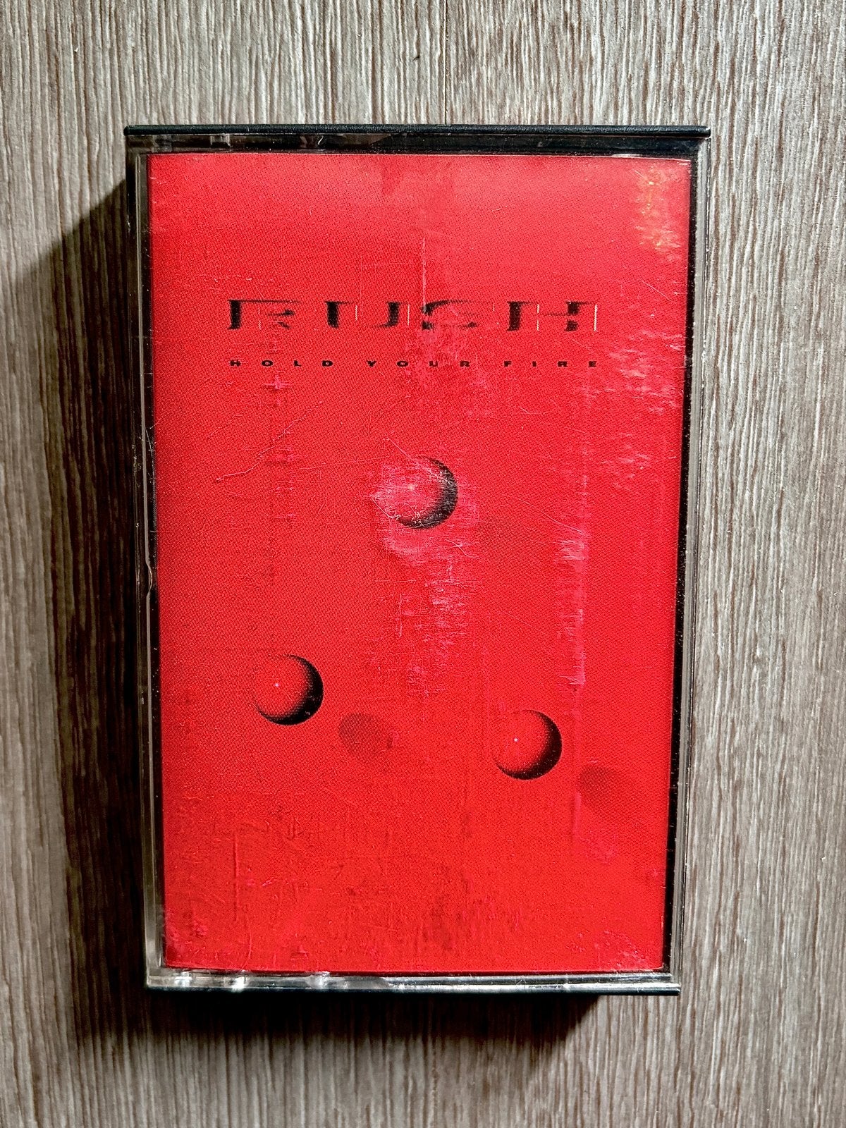 Rush Hold Your Fire Vintage Cassette Tape Jaren '80, Cd's en Dvd's, Cassettebandjes, Gebruikt, Verzenden, 1 bandje, Voorbespeeld