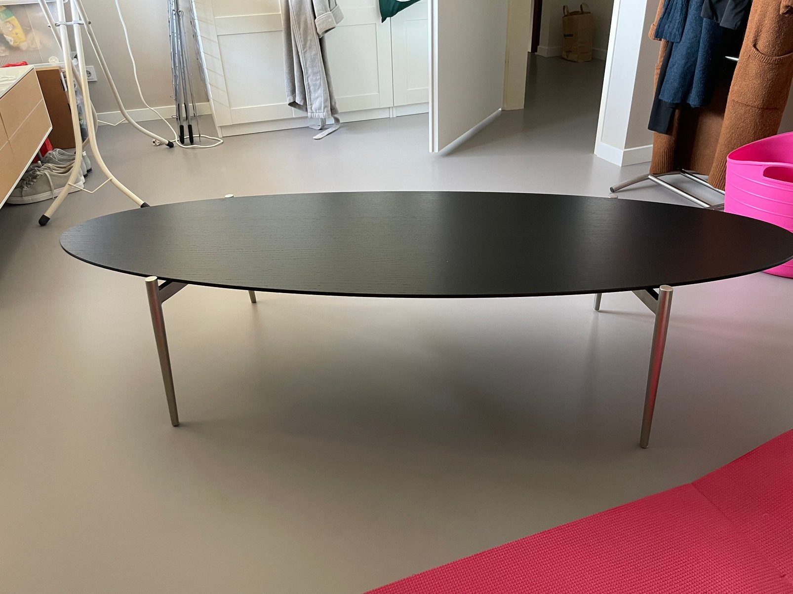 BoConcept ovale salontafel, Ophalen, 50 tot 100 cm, Zo goed als nieuw, Scandinavisch, modern