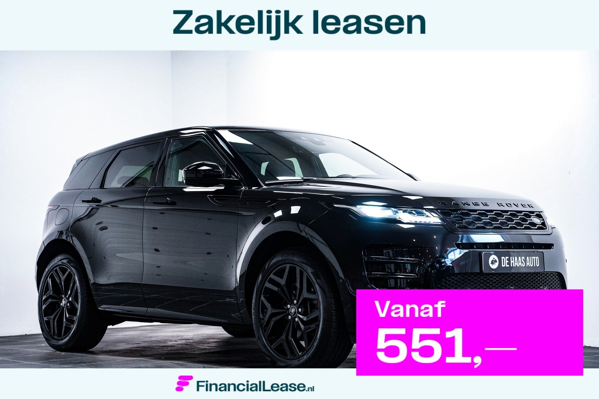 Land Rover Range Rover Evoque 1.5 P300e AWD R-Dynamic Black, Automaat, 309 pk, Stof, Zwart