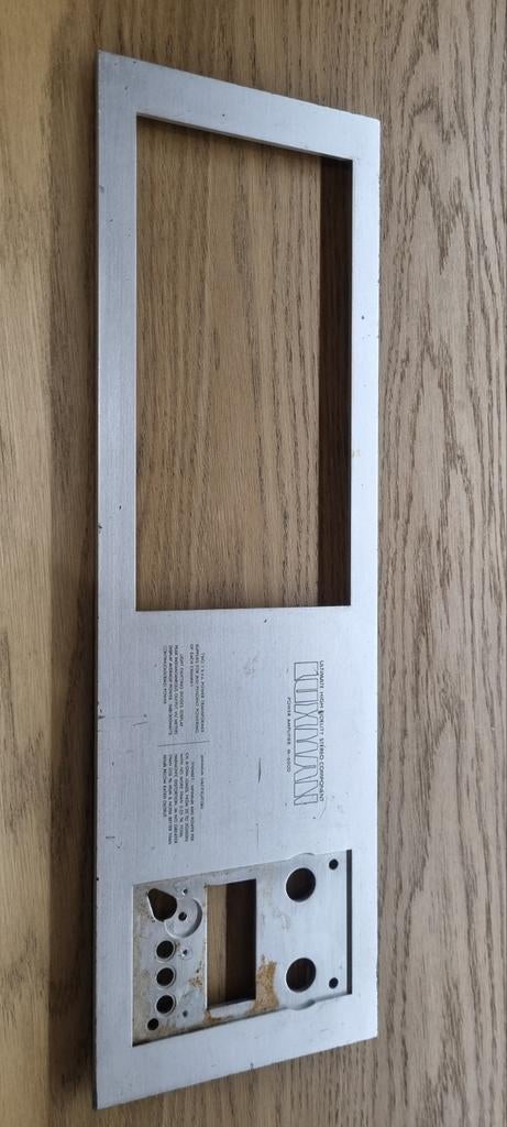 Luxman M-6000 voorpaneel - Zeldzaam onderdeel, Ophalen of Verzenden, Gebruikt, Overige merken