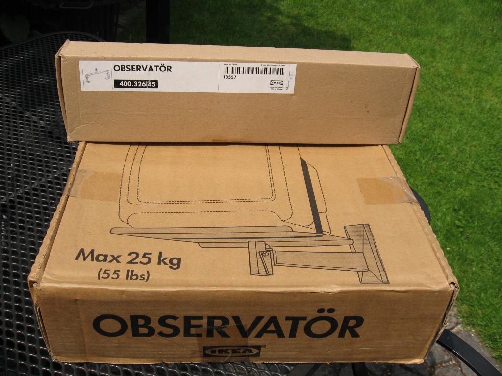 TV- Videosteun Observator (Ikea), Audio, Tv en Foto, Televisiebeugels, Ophalen of Verzenden, Nieuw