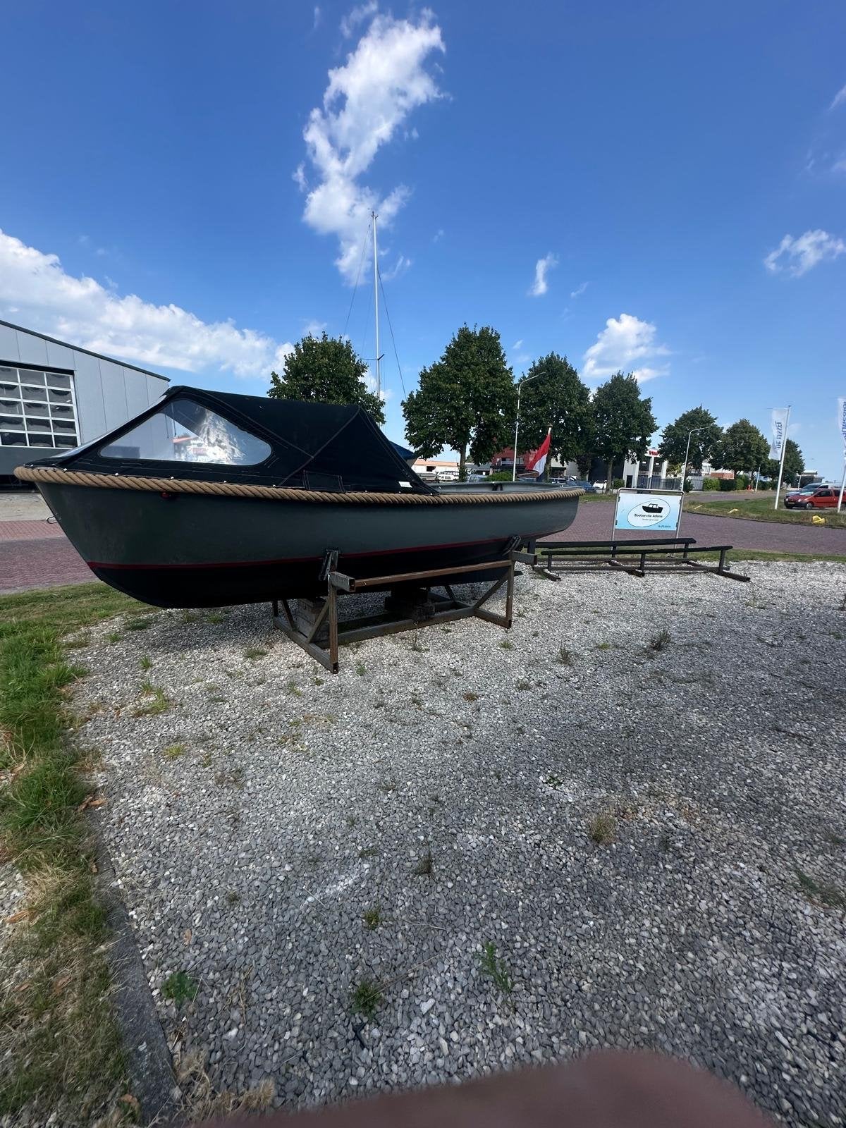 Reddingssloep 5 meter - Perfect voor recreatie, Gebruikt, Binnenboordmotor, Diesel, Buiskap
