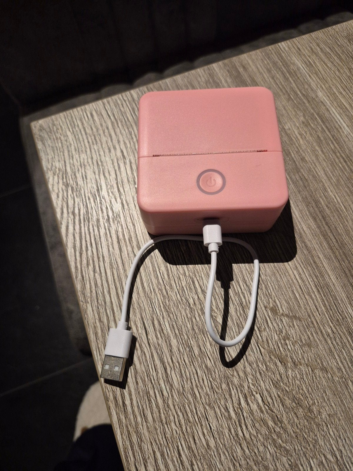 Draagbare Mini Thermische Printer - Roze, Zwart-en-wit printen, Printer, Draadloos, Ophalen of Verzenden