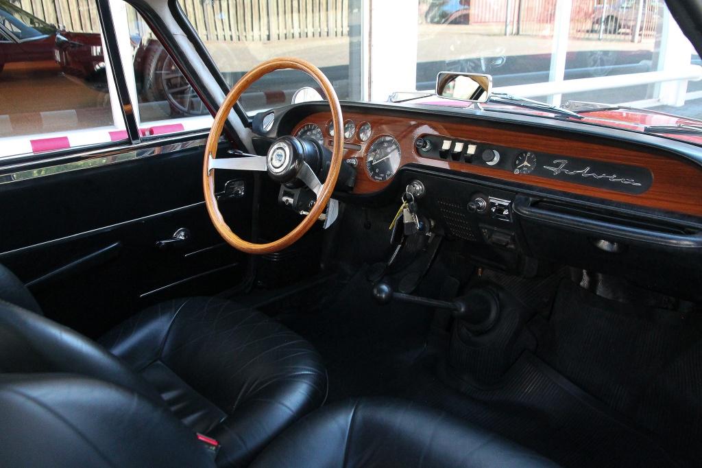 Lancia FULVIA SPORT 1.3 Zagato serie 1 (bj 1968), Auto's, Oldtimers, Zwart, Overige carrosserieën, Leder, Bedrijf