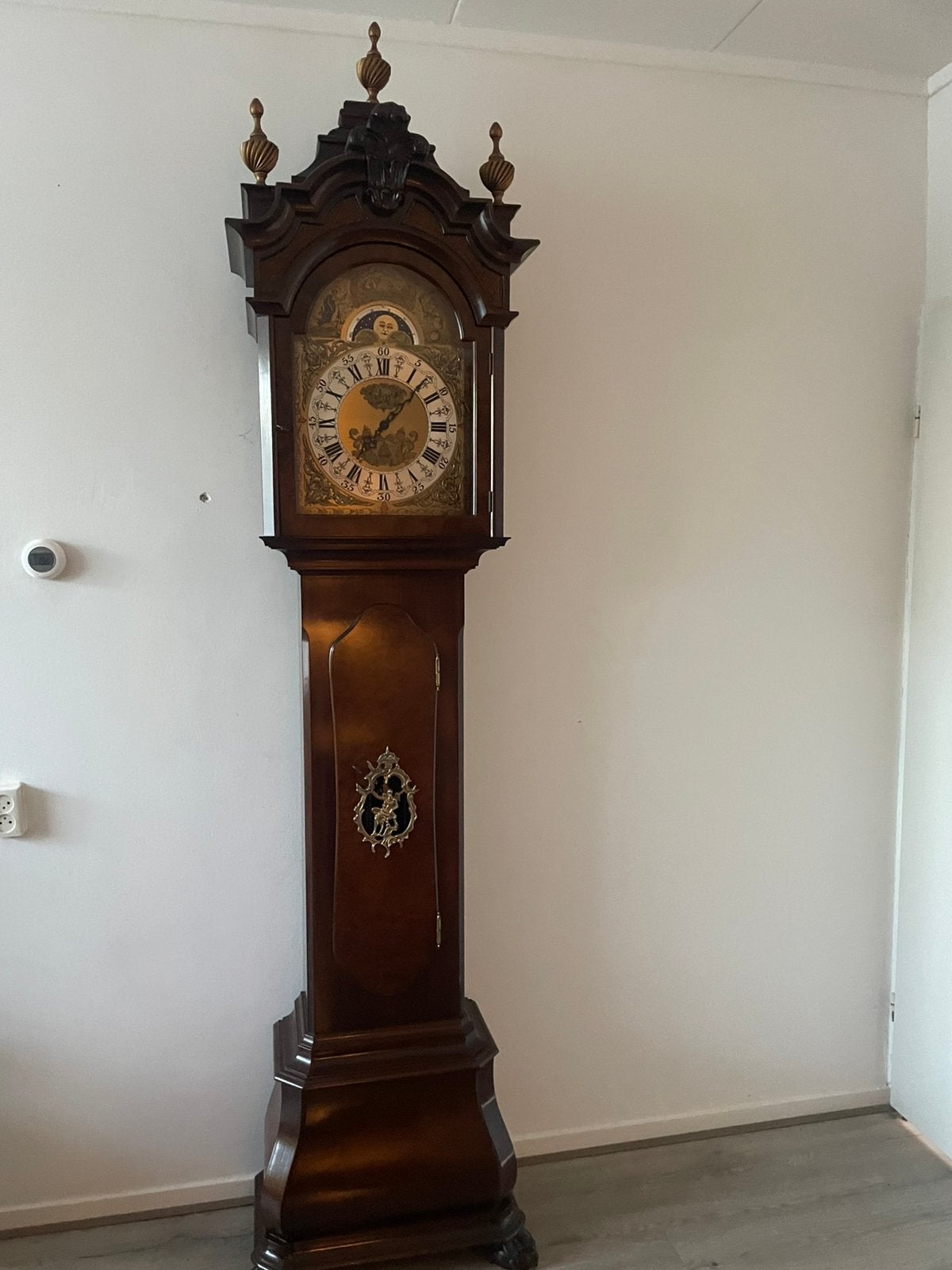 Amsterdams Staand Horloge - Christiaan Huygens, Antiek en Kunst, Antiek | Klokken, Ophalen of Verzenden