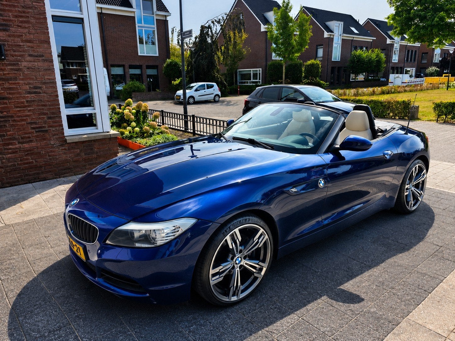 BMW Z4 2.0 Roadster 20I AUT 2012 Blauw, 4 cilinders, Cabriolet, Blauw, 75 €/maand